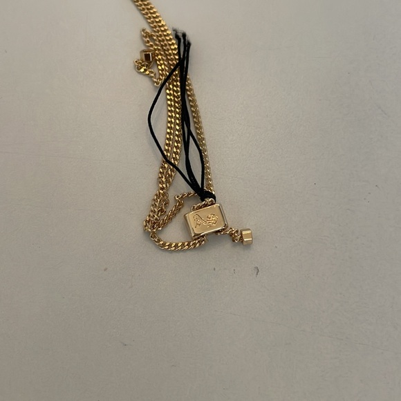 Allsaints Lucille Two Tone Pendant Necklace - Picture 3 of 4